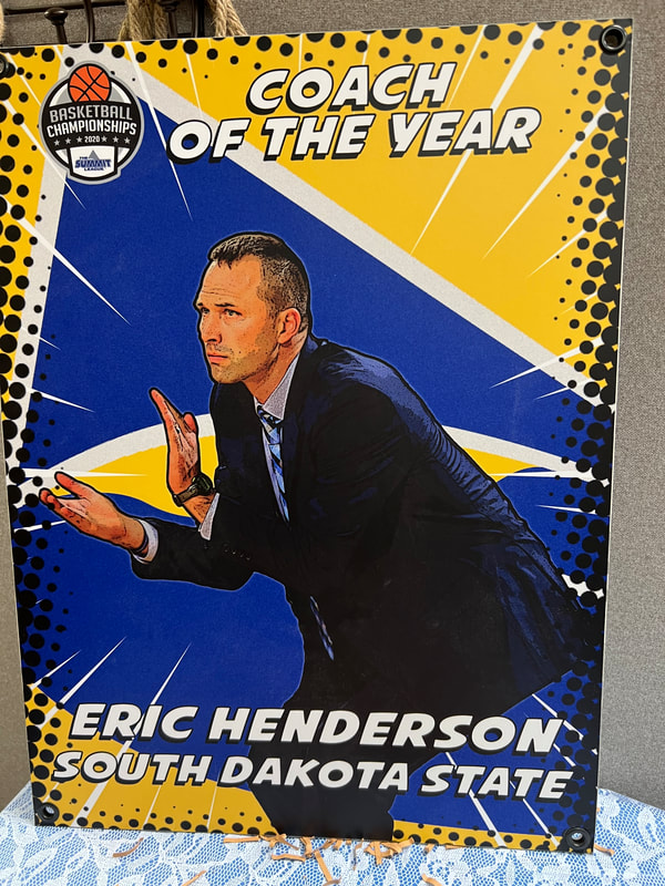 Collectible 'Coach of the Year' poster